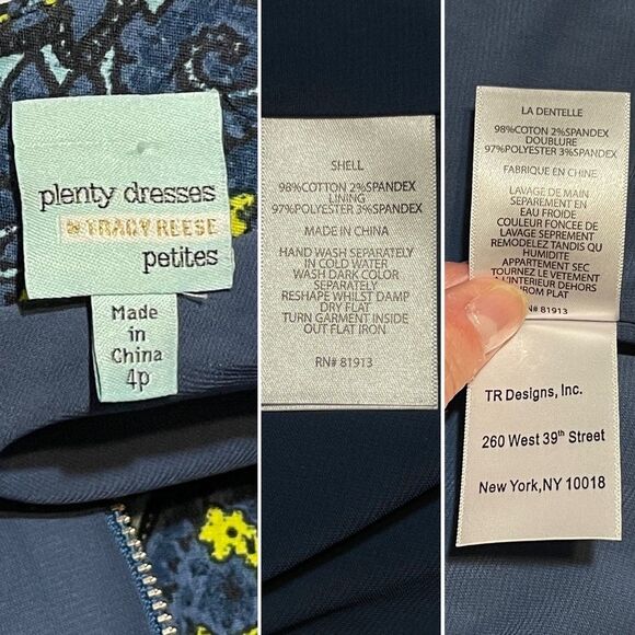 PLENTY TRACY REESE Anthropologie Fit Flare Mini Skater Dress Paisley Pockets 4P - Picture 13 of 13